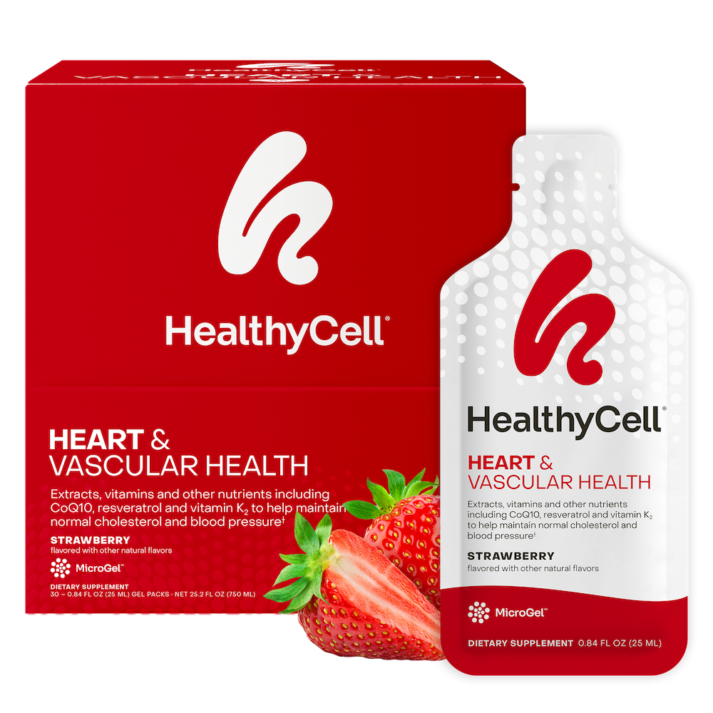 Heart & Vascular Health Supplement Gel Packs | HealthyCell