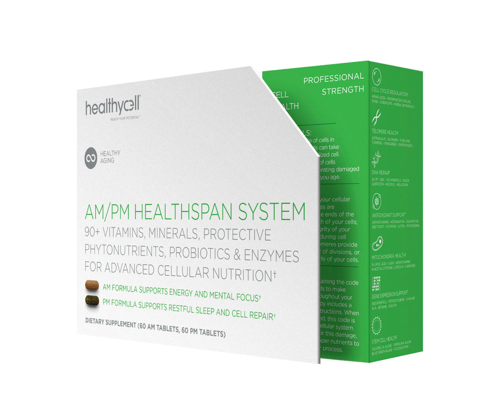 AM PM Healthspan System Multivitamins Healthycell HealthyCell