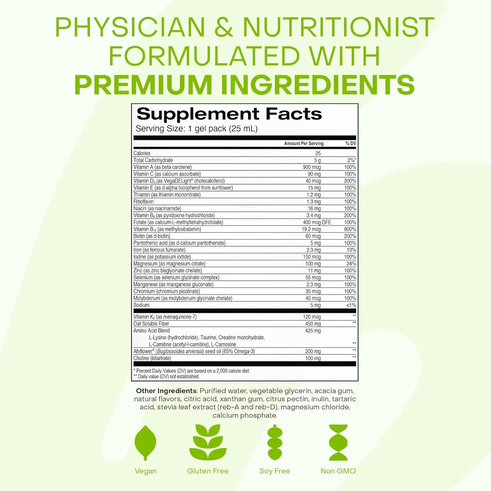 Daily Multi + Iron & Omega-3