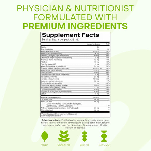 Daily Multi + Iron & Omega-3