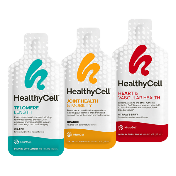 Healthy Aging Gel Supplement Bundle | HealthyCell